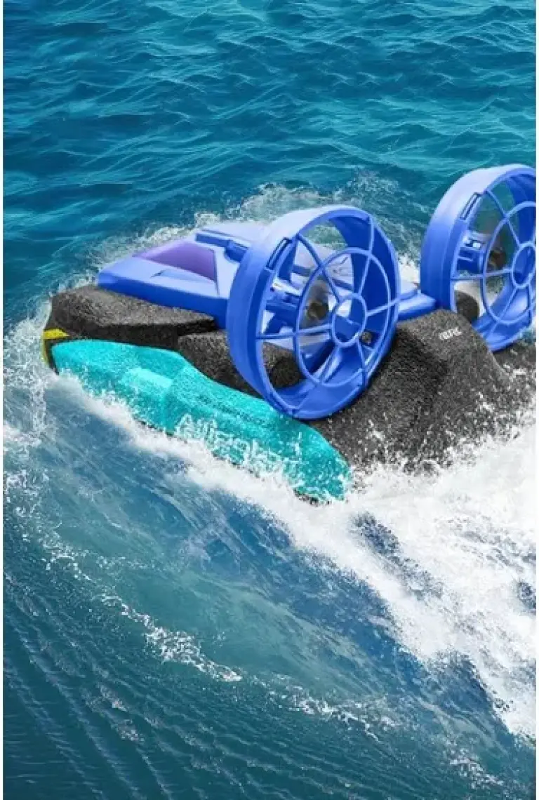 Hem Suda Hem Karada Kullanılabilen Stunt Drift Rc Tekne Oyuncak 2.4ghz Uzaktan Kumandalı Araba Amfibi Drift Araba