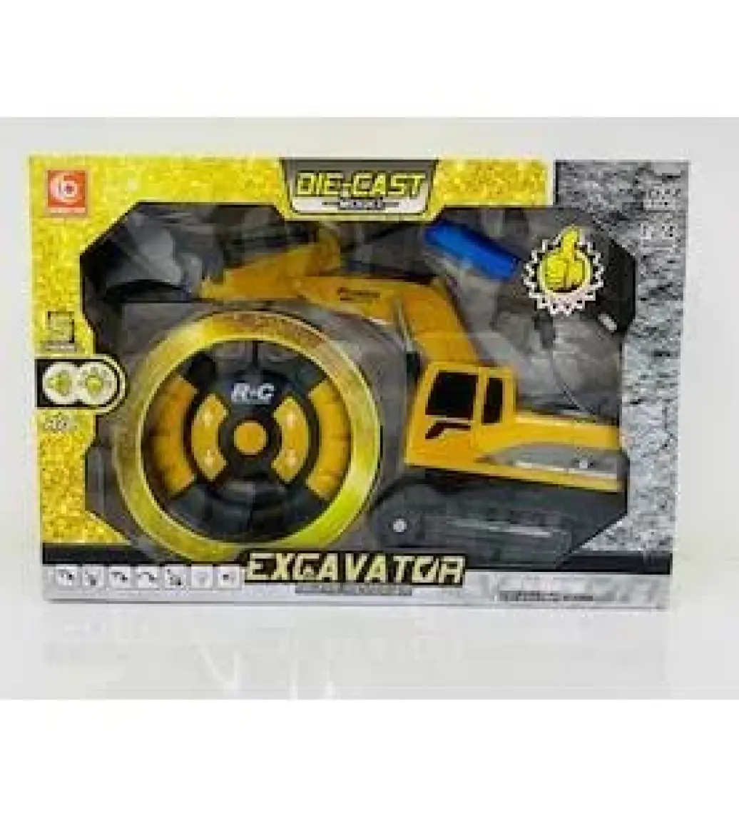 Cansu Uzaktan Kumandalı Excavator Kepçe Şarjlı 1:24