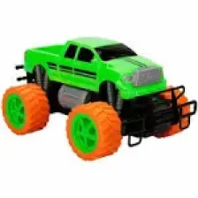 Suncon 1:18 Uzaktan Kumandalı Neon Jumbo Weels USB Şarjlı Araba 26 Cm. - Yeşil Pickup