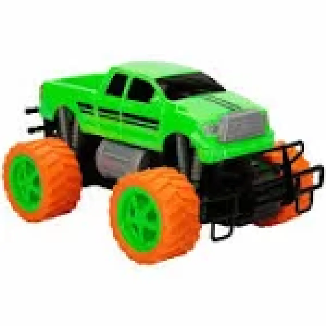 Suncon 1:18 Uzaktan Kumandalı Neon Jumbo Weels USB Şarjlı Araba 26 Cm. - Yeşil Pickup