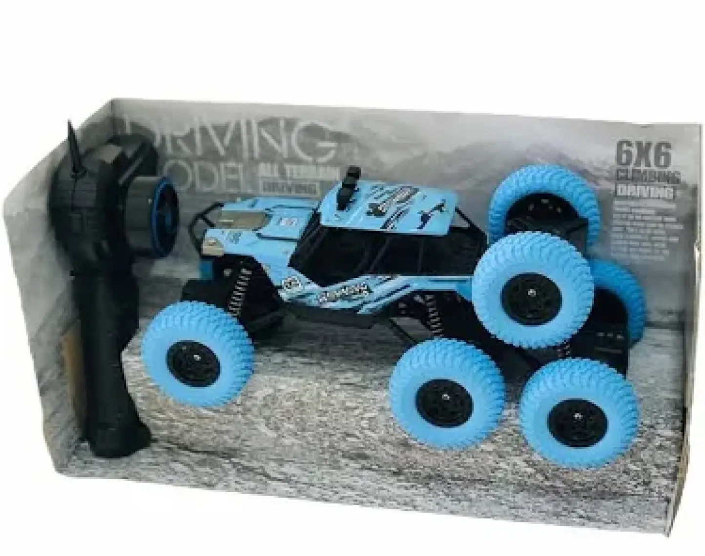 Can-Em Oyuncak 6x4 Çeker Off Road Şarjlı Uzaktan Kumandalı Süspansiyonlu Jeep 1:18