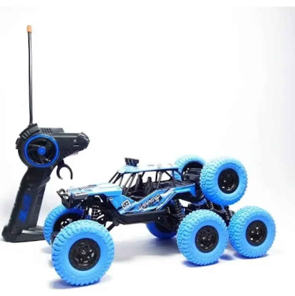 Can-Em Oyuncak 6x4 Çeker Off Road Şarjlı Uzaktan Kumandalı Süspansiyonlu Jeep 1:18