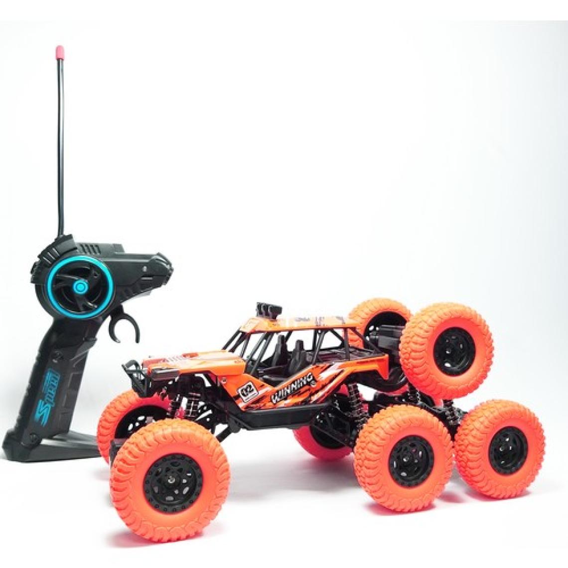 Can-Em Oyuncak 6x4 Çeker Off Road Şarjlı Uzaktan Kumandalı Süspansiyonlu Jeep 1:18