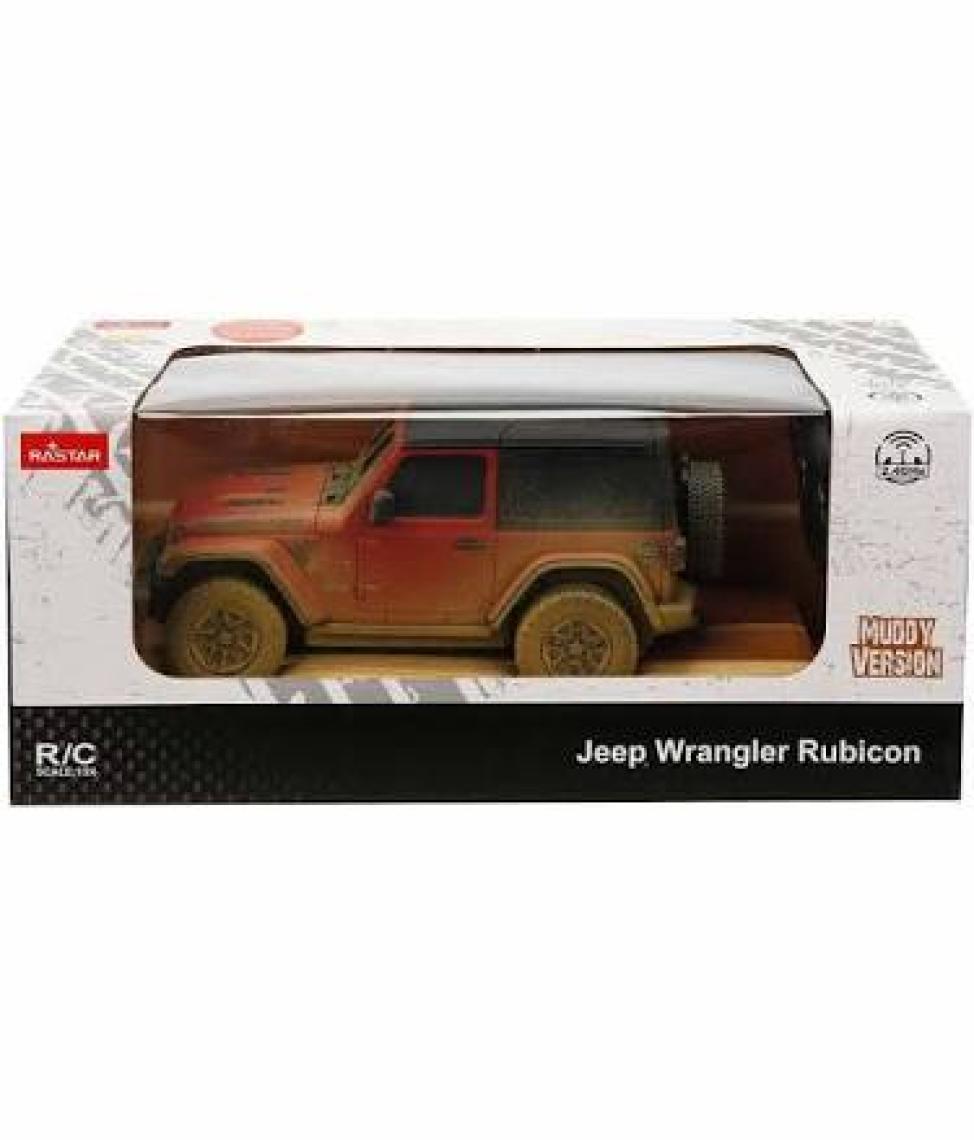 Rastar 1:24 Jeep Wrangler Rubicon Muddy Uzaktan Kumandalı Araba