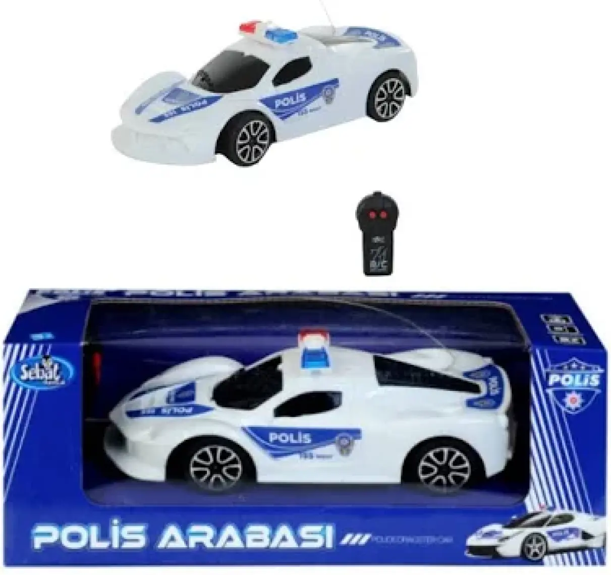 Sebat Oyuncak Uzaktan Kumandalı Polis Arabası SB2036