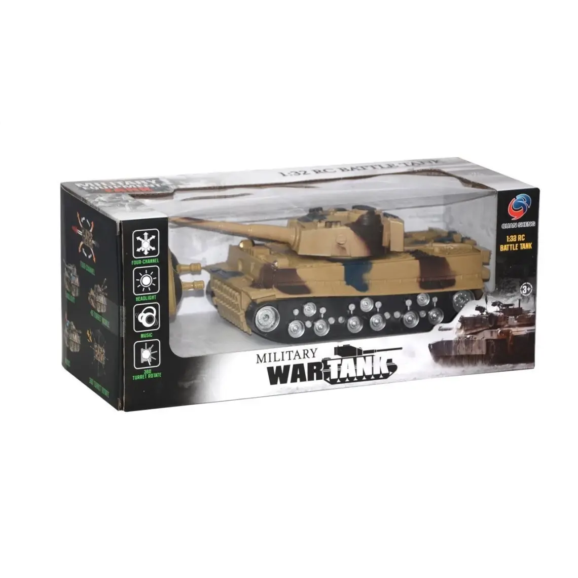 Pasifik 369-6 Kumandalı Pilli Savaş Tankı