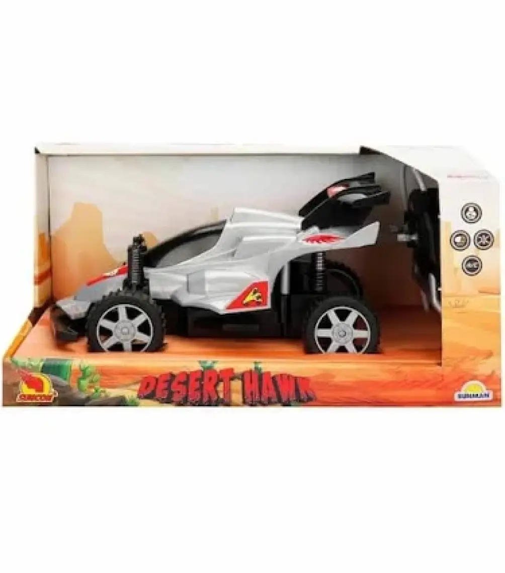 Suncon Uzaktan Kumandalı Desert Hawk Araba 23 Cm. - Gri