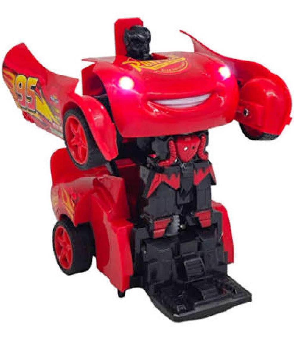 Ethem Oyuncak Uzaktan Kumandalı Robota Dönüşen Şimşek Mcqueen RD318