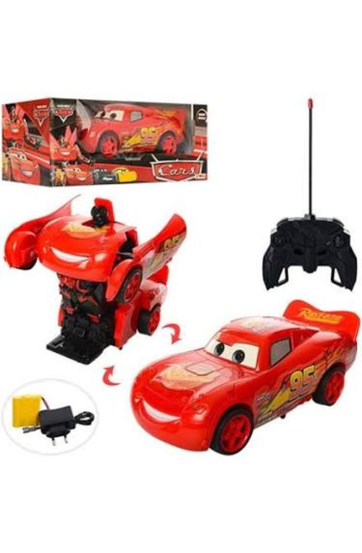 Ethem Oyuncak Uzaktan Kumandalı Robota Dönüşen Şimşek Mcqueen RD318