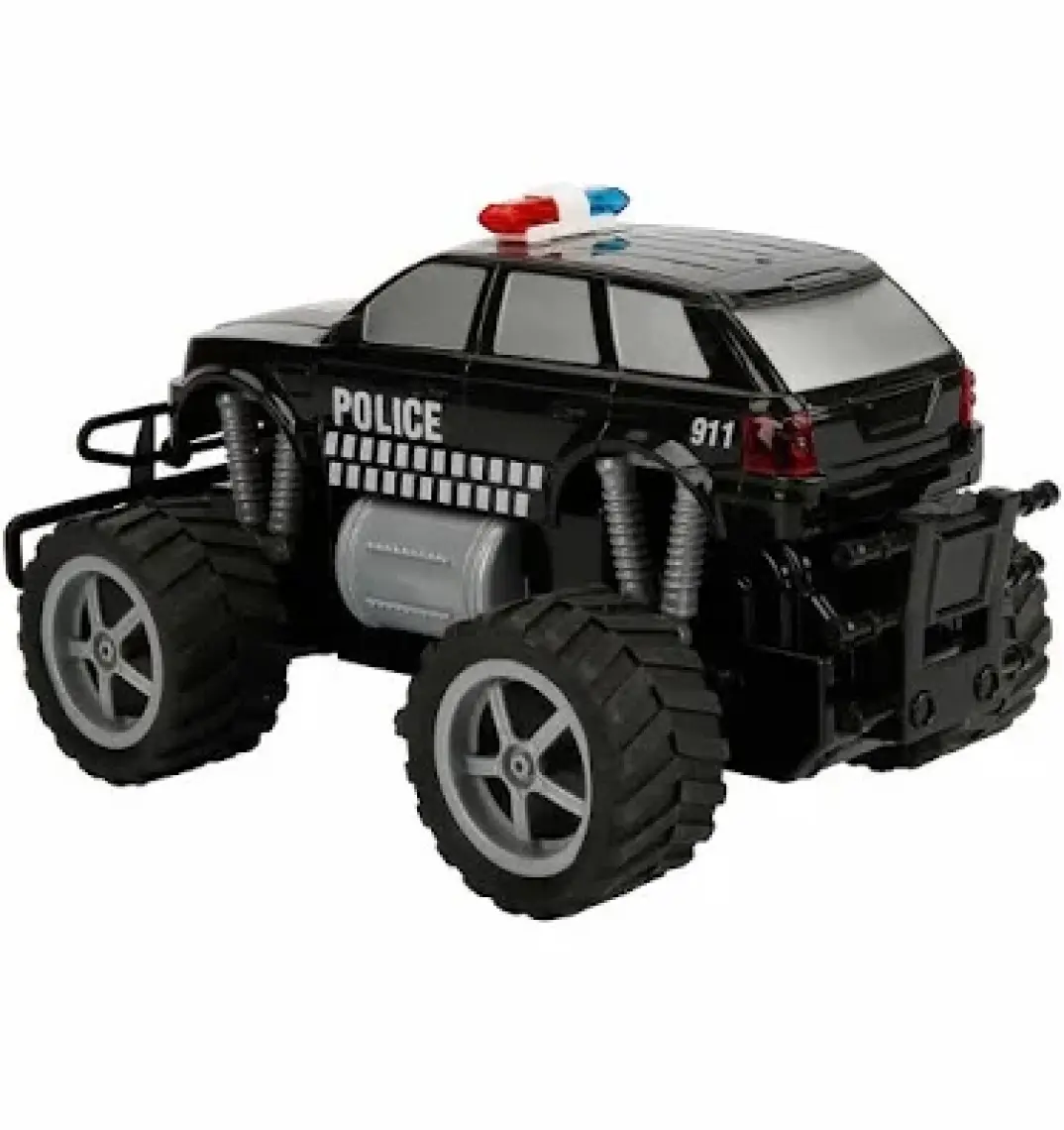 Suncon 1:18 Uzaktan Kumandalı Jumbo Wheels USB Şarjlı Işıklı Polis Arabası - Jeep
