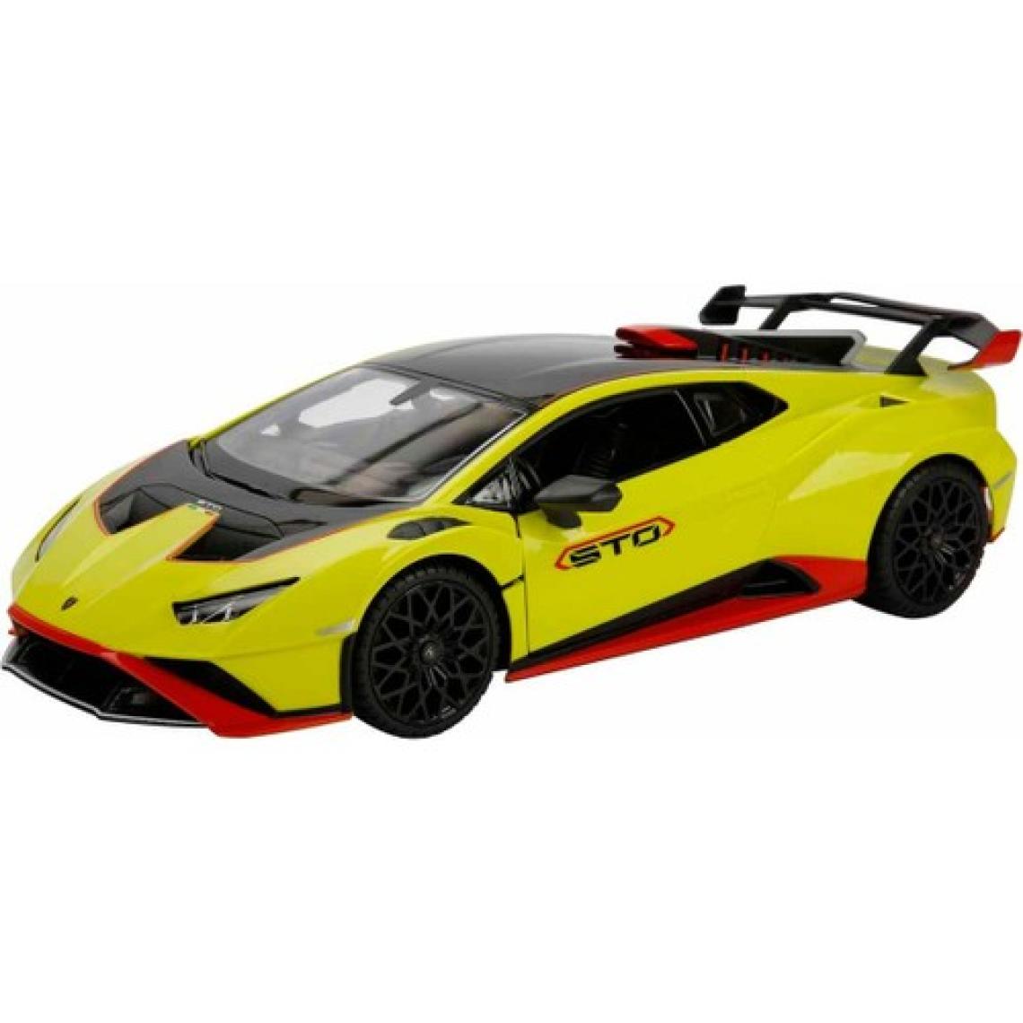 Rastar 1:14 Lamborghini Huracan Sto Işıklı Uzaktan Kumandalı Araba - Yeşil