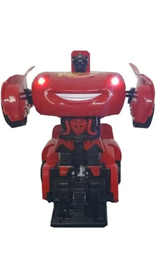 Beyazkuş Ticaret Robota Dönüşen Şimşek Mcqueen Uzaktan Kumandalı Şarjlı Araba