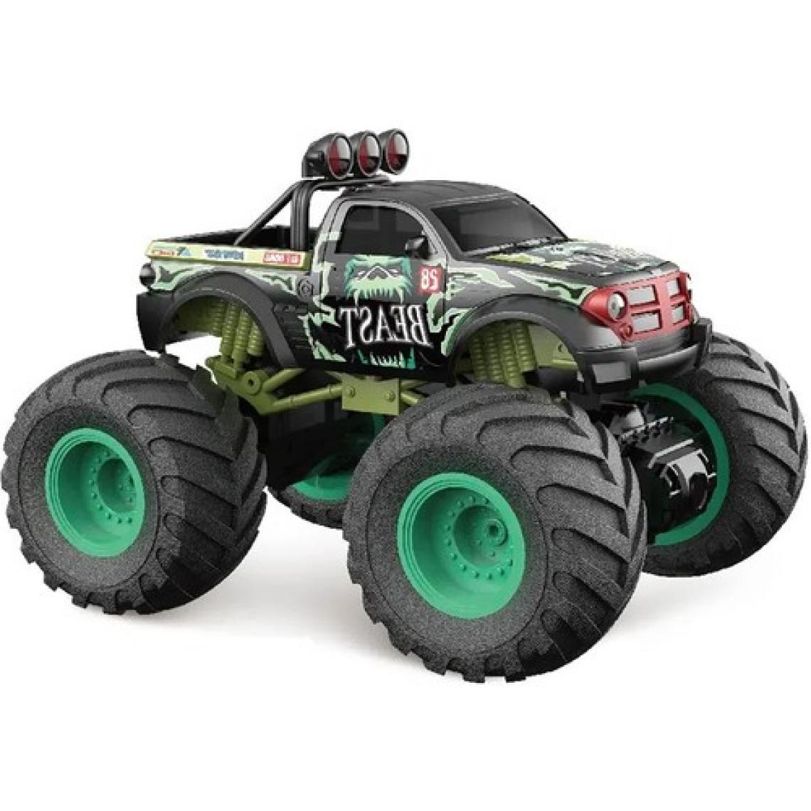 Gepettoys 1:18 Rc Uzaktan Kumandalı Araba Off Road Araba Bigfoot Monster Car Yeşil