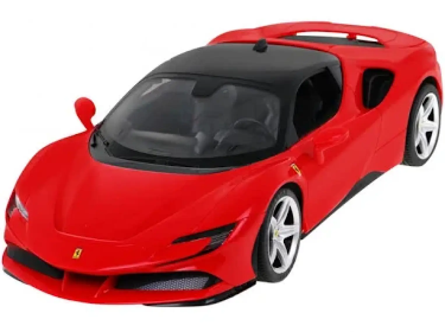 1:14 Ferrari SF90 Stradale Işıklı Uzaktan Kumandalı Araba 34 cm.Kırmızı 3+ Yaş