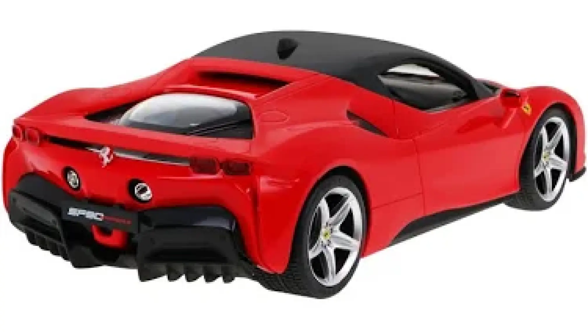 1:14 Ferrari SF90 Stradale Işıklı Uzaktan Kumandalı Araba 34 cm.Kırmızı 3+ Yaş