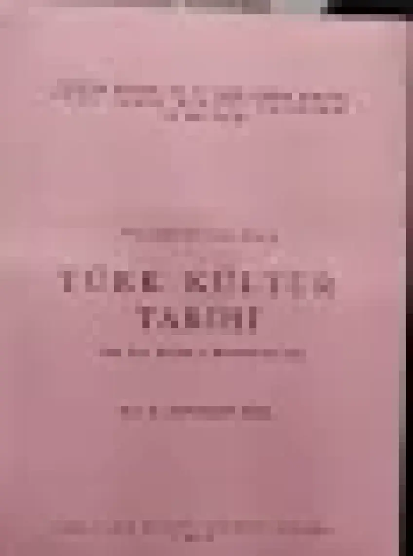 İslamiyetten Önce Türk Kültür Tarihi