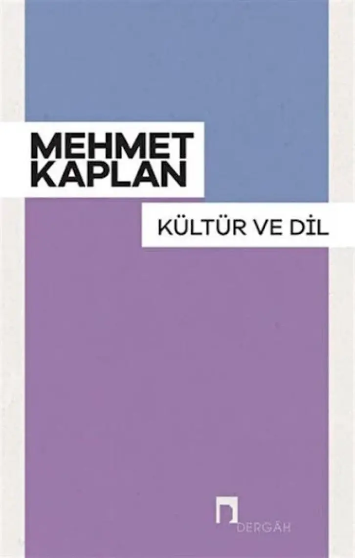 Kültür Ve Dil - Mehmet Kaplan