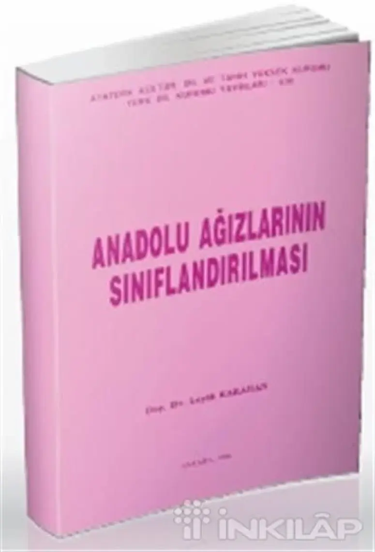 Anadolu Ağızlarının Sınıflandırılması