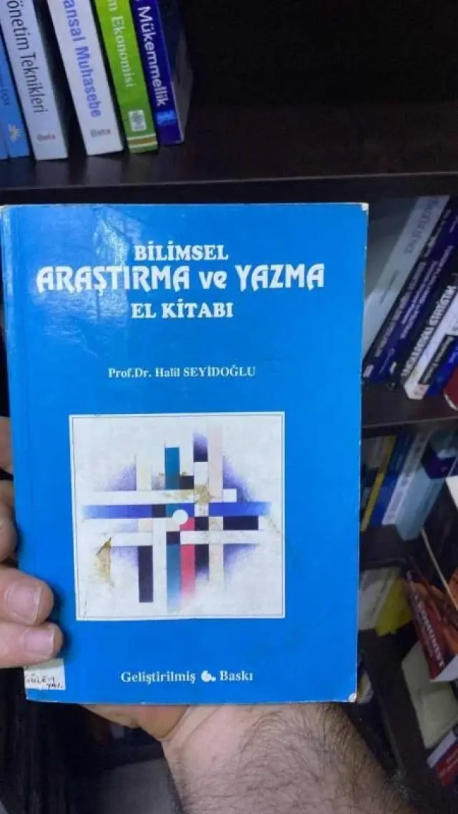Bilimsel Araştırma ve Yazma El Kitabı - Halil Seyidoğlu