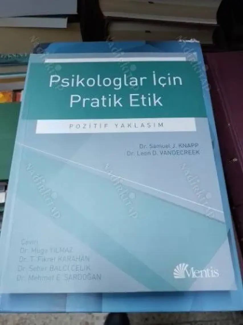 Psikologlar İçin Pratik Etik - Leon D.Vande Creek