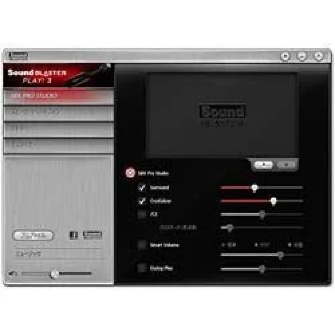Creative Soundblaster Play! 3 24-Bit 96KHZ Usb Ses Kartı
