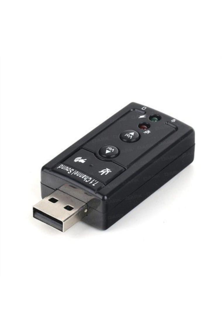 4506 7.1 3.5mm Usb Ses Kartı Mikrofon Kulaklık Harici