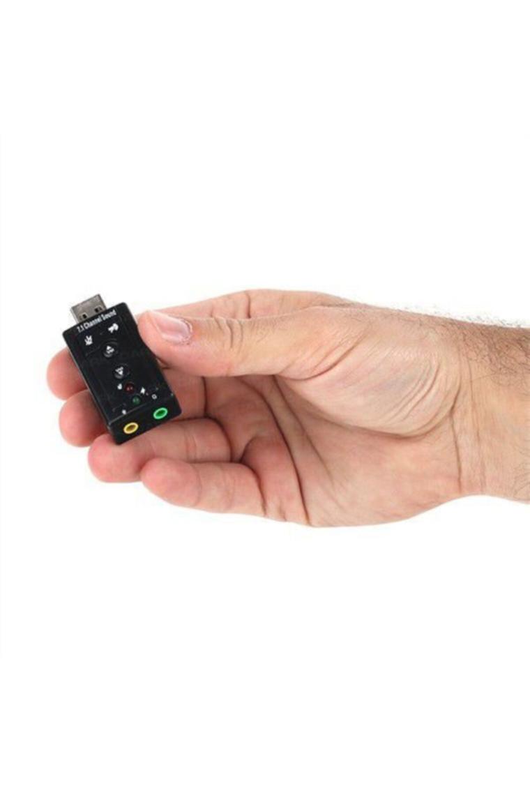4506 7.1 3.5mm Usb Ses Kartı Mikrofon Kulaklık Harici