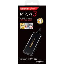 Creative Soundblaster Play! 3 24-Bit 96KHZ Usb Ses Kartı
