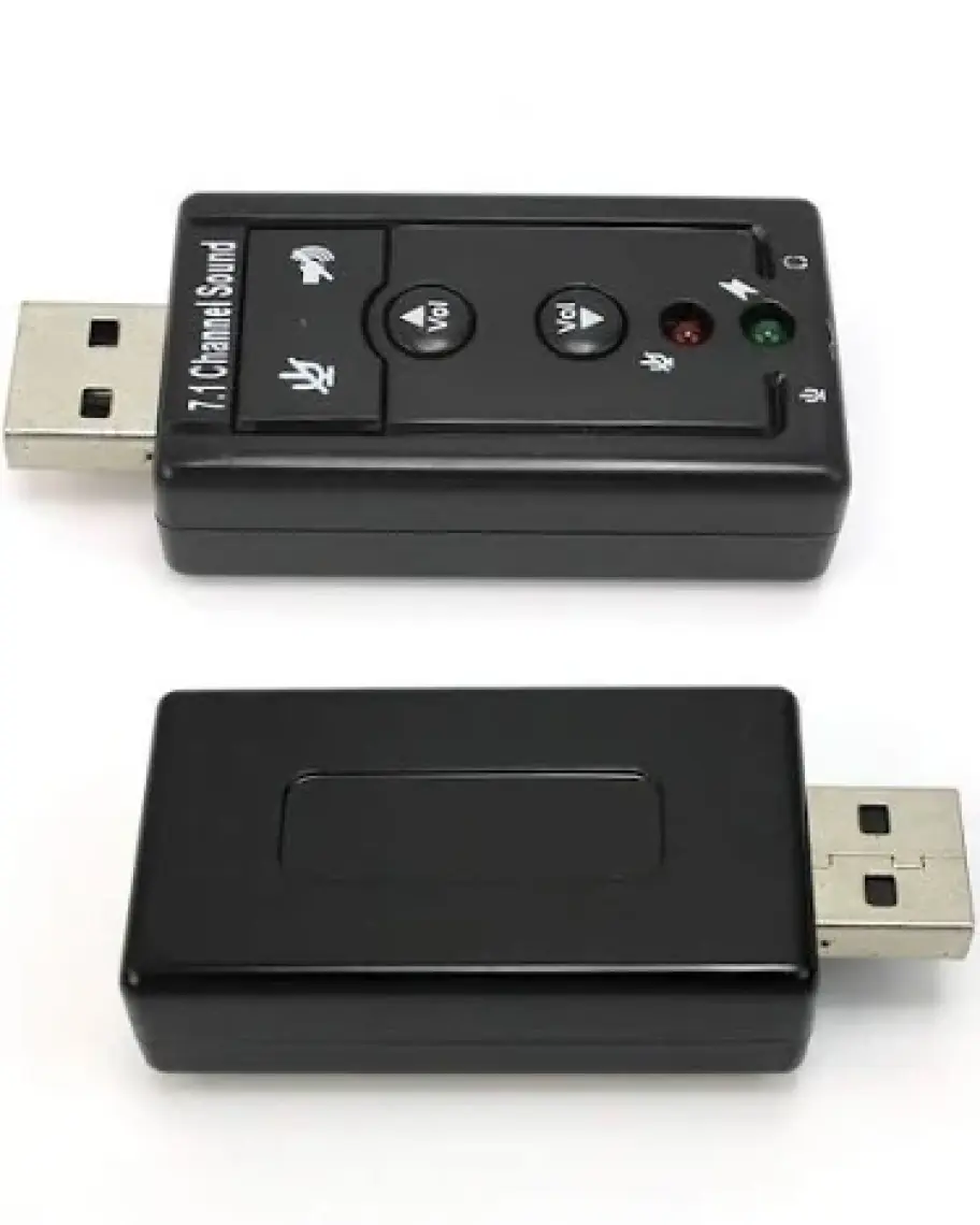 Blueway 7.1 Ses Kartı Sound Efektli USB 2.0 Çevirici Dönüştürücü