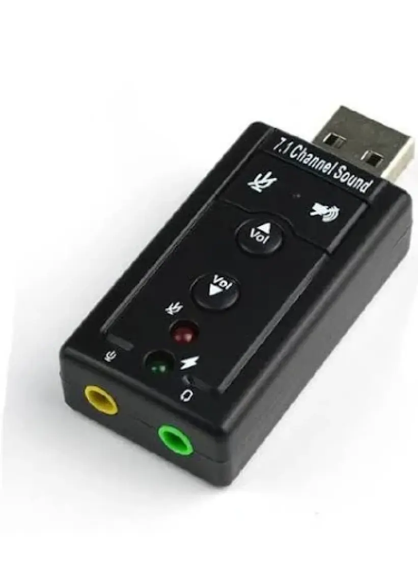 Blueway 7.1 Ses Kartı Sound Efektli USB 2.0 Çevirici Dönüştürücü