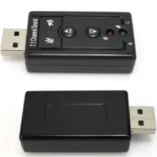 Blueway 7.1 Ses Kartı Sound Efektli USB 2.0 Çevirici Dönüştürücü