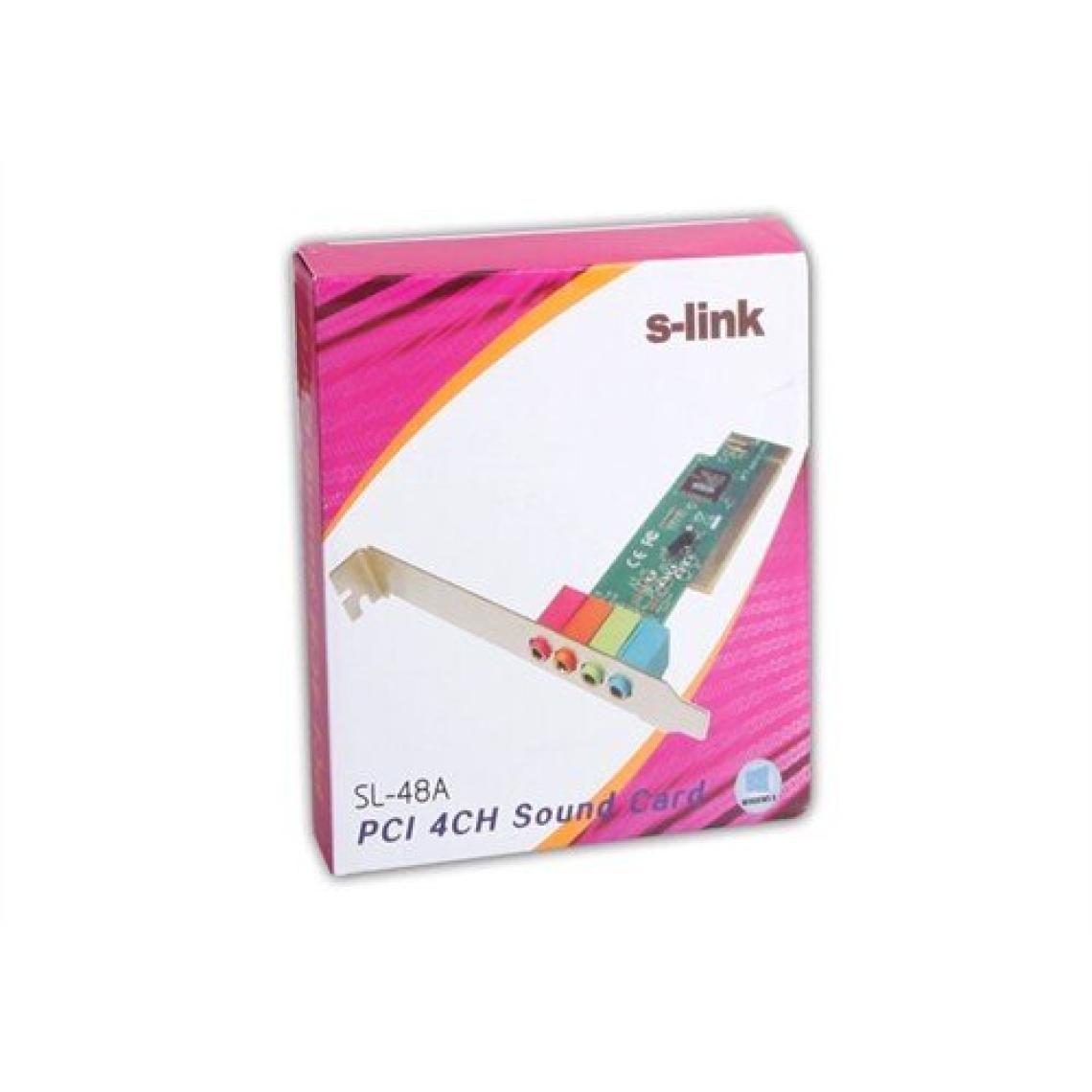 S-Link Sl-48A Pcı 4 Kanal Ses Kart