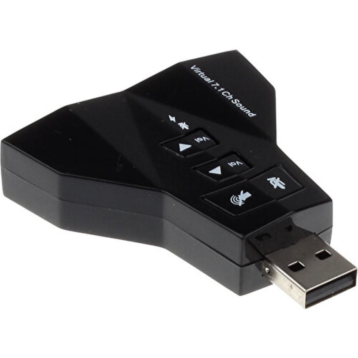 Alfais 4931 7.1 7 Kanal Mikrofon Destekli Çift Girişli Çevirici Harici Usb Ses Kartı