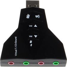 Alfais 4931 7.1 7 Kanal Mikrofon Destekli Çift Girişli Çevirici Harici Usb Ses Kartı