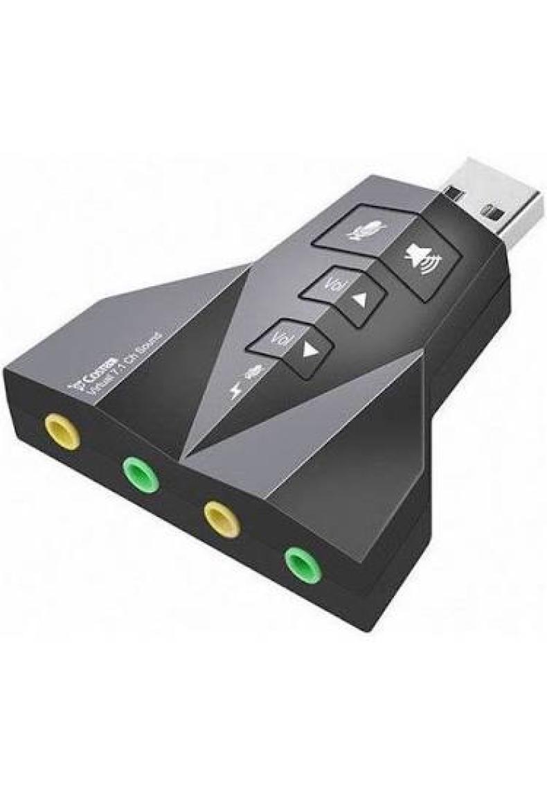 Hytech HY-U717 USB 2.0 Ses Kartı 7.1 CH