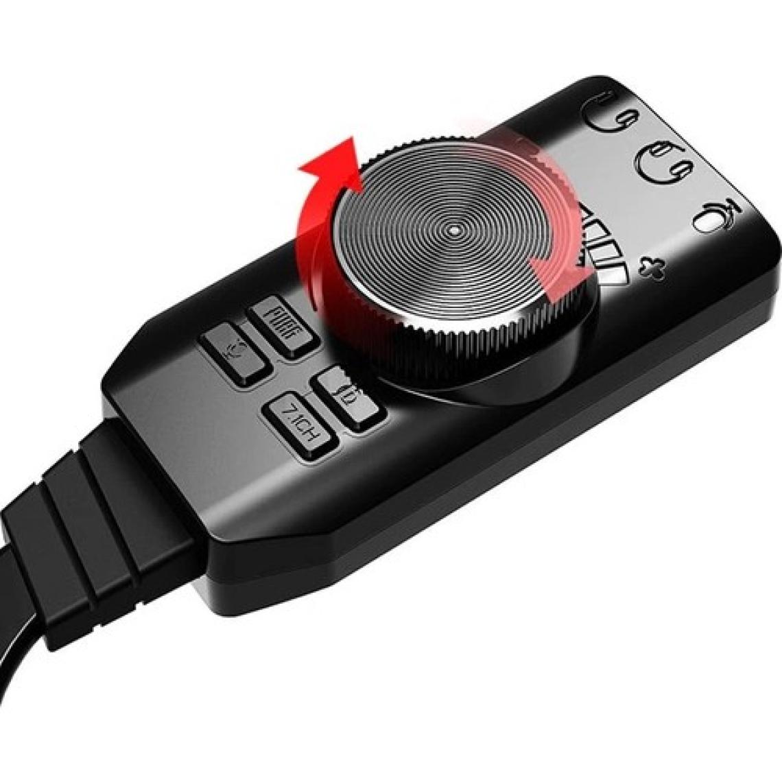 Alfais 4677 USB Harici Ses Kartı 7.1 Plextone Gs3 Pubg Lol Destekli