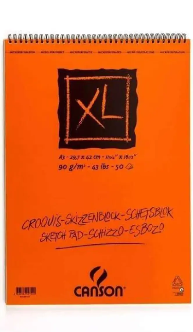 Canson Eskiz K. A3 Xl Croquis 90 Gr 50Yp 9050A3Us