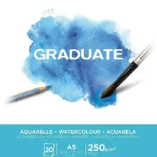 Canson Gradute Suluboya Defteri 250GR A5 20 Yaprak