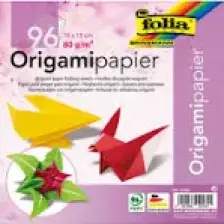 Folia Origami Kağıdı 12 Renk 96 Adet Kağıt