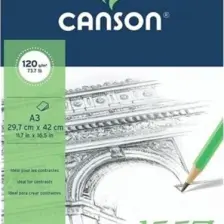 Canson 1557 Eskiz Defteri 120Gr. 40 Yaprak. A3