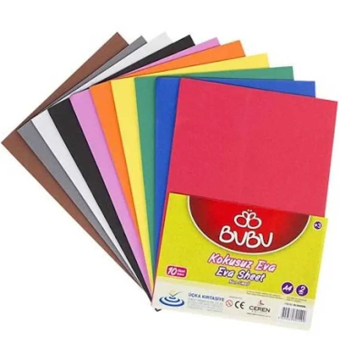 Color Simsiz Eva 10 Lu A4 Boyut
