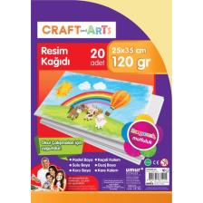 Craft And Arts Resim Kağıdı 20'li 25 x 35 cm