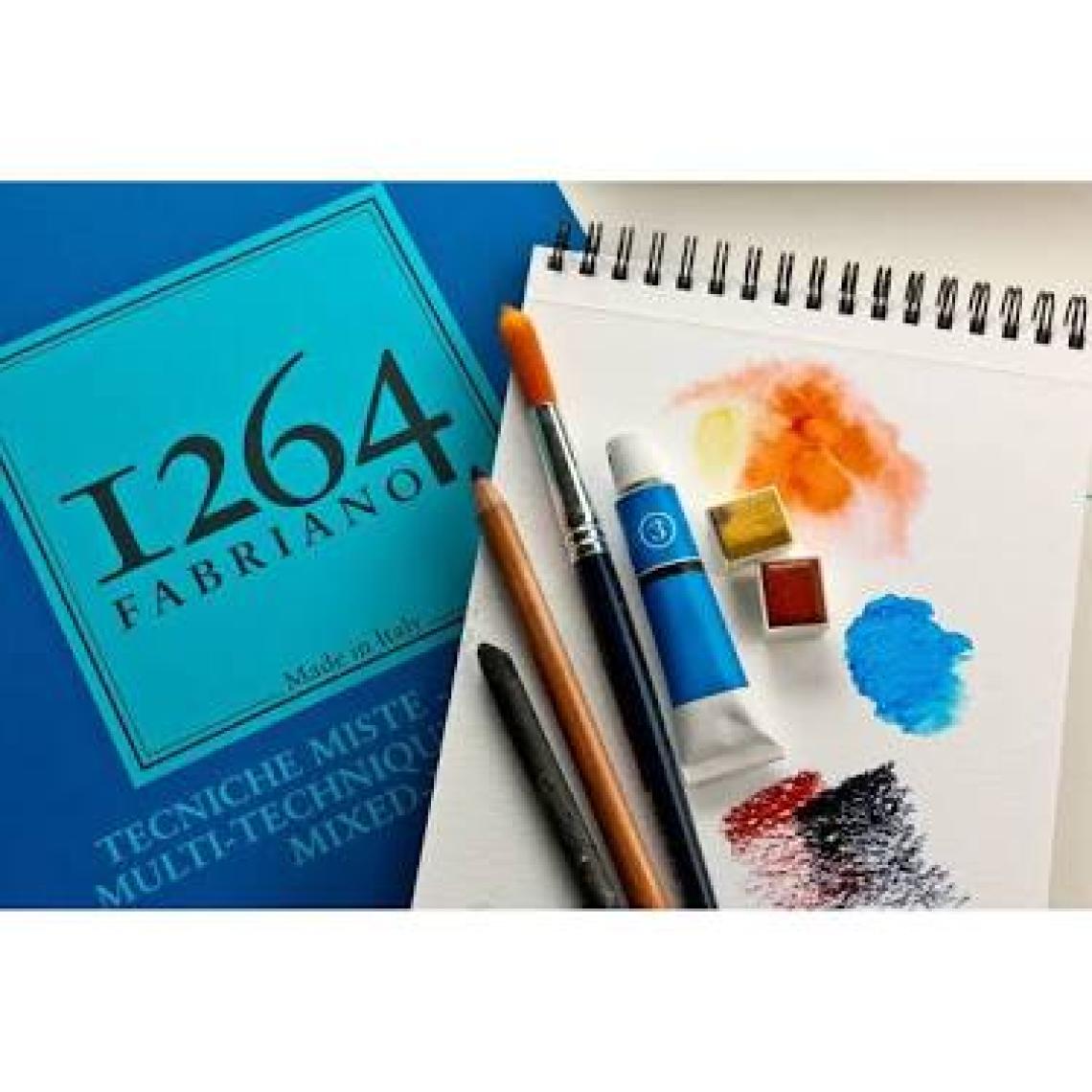 Fabriano : 1264 Çok Amaçlı Defter : A5 (300 gr - 15 Yaprak)