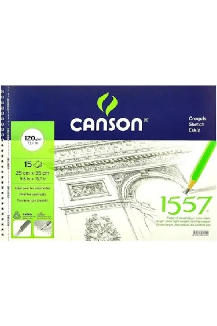 Canson 25x35 cm Eskiz Defteri 120gr