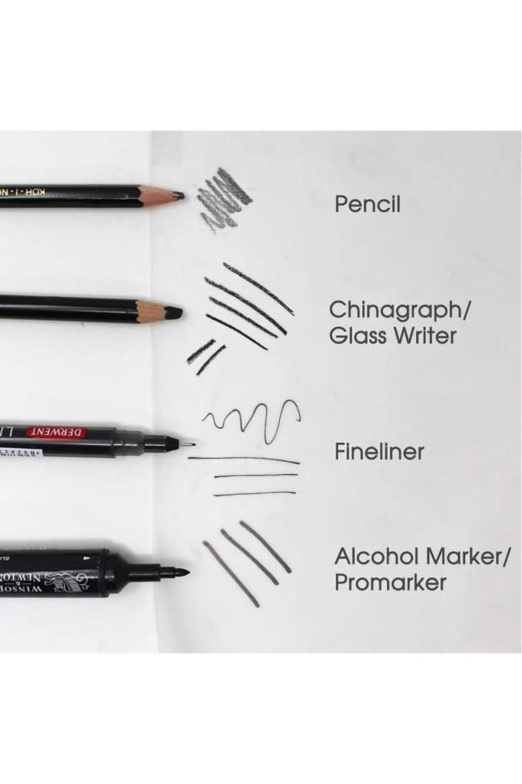 İstisna 25 Adet A4 92 gr Optimum Kalınlık Tasarım Grafik Için Şeffaf Aydınger Karbon Grafit Çizim Kağıdı