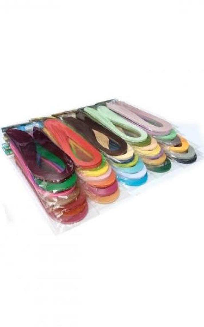 Hayal 36 Farklı Renkli Quilling Kağıt Seti 3 mm 100'LÜ