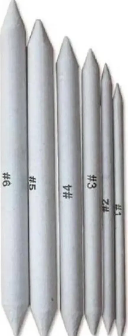Tahtakalehobi Toz Pastel Dağıtıcı Kağıt Kalem Seti Paper Stump-Tortillion 6'lı
