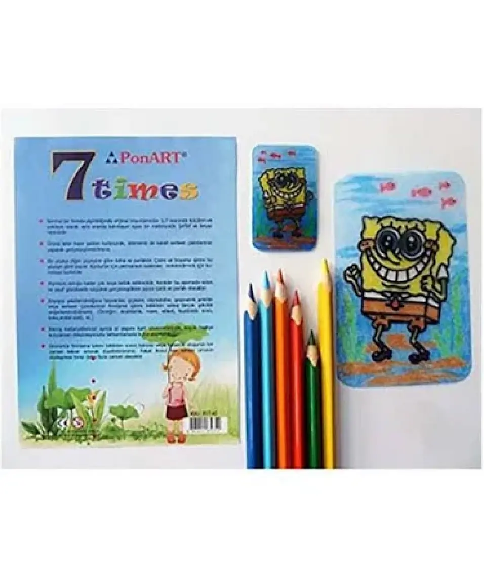 Ponart A5 7 Kat Küçülen Kağıt (2 adat/Paket)