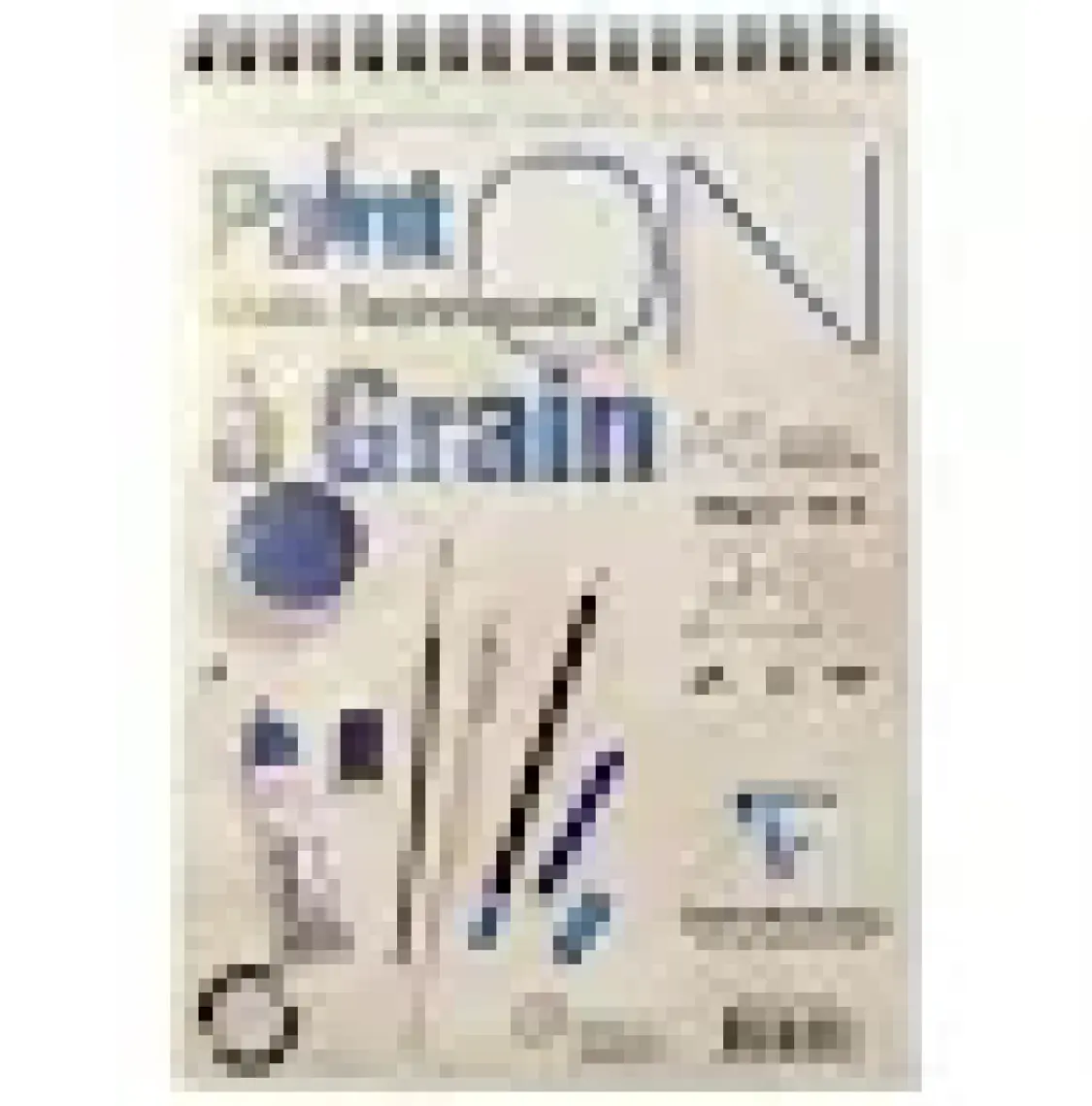 Clairefontaine Pd966417 Paınt-On A Graın 120Gr A5 Cm Çizm Bl