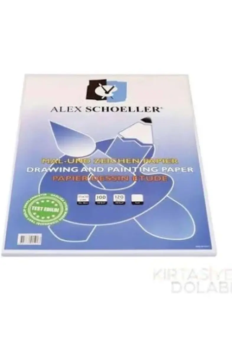 Alex Schoeller Resim Kağıdı 35 X 50 120 gr 100 Lü Paket